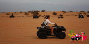 Evening Desert Safari Dubai ATV Bike